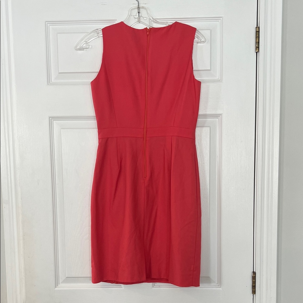 J. Crew Coral Sleeveless Mini Dress - Picture 4 of 4